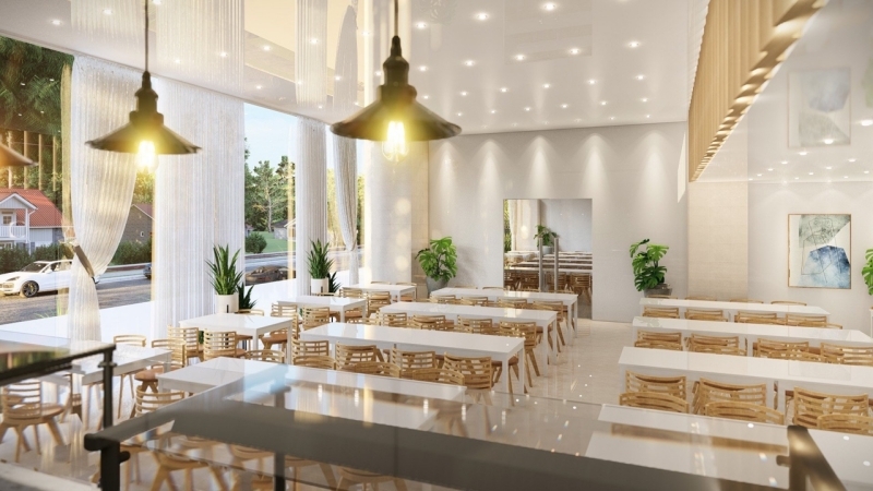 フィリピン留学 Cebu21 - PILAeducation-Cafeteria-1